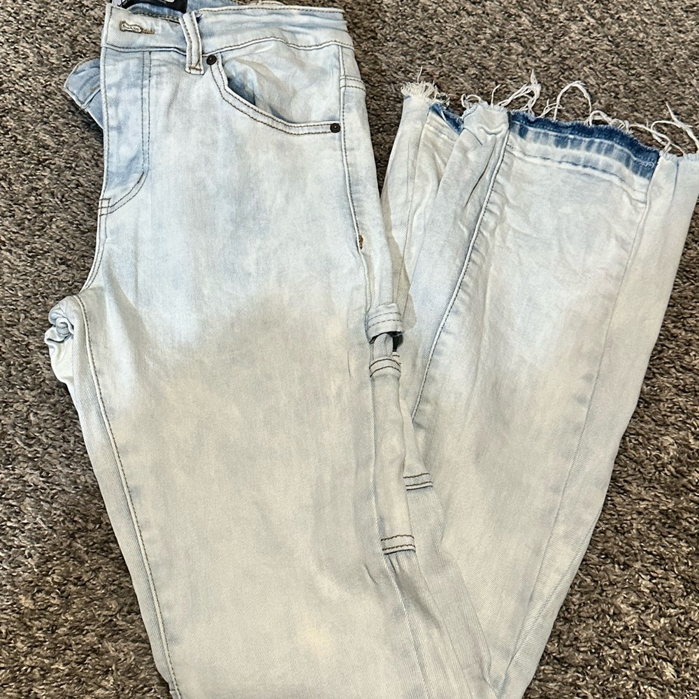 Men's Light Blue Slim Jeans